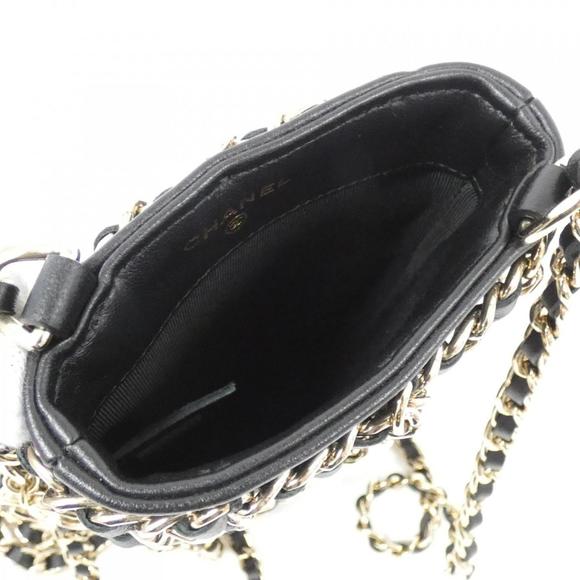 CHANEL Black Quilted Leather Phone Case for iPhone 12 AP1161 ⭐ - Picture 6 of 6